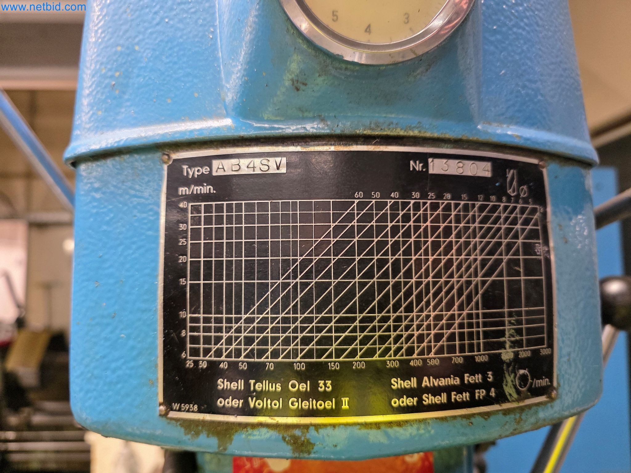 Säulenbohrmaschine Alzmetall AB4SV